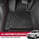 Naibeve Floor Mats for 2021 2022 2023 2024 2025 Buick Envision - All Weather Custom Fit for Buick Envision Floor Mats & Cargo Liner & Seats Back Cover Accessories