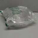 2 Pack of 12-inch Clear Hanging Basket Drip Pan Saucer