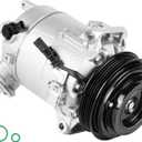 Air Conditioner AC Compressor With Clutch for Chevrolet Impala 2.5L/Malibu 2.0 2.5 2013-2019, for Malibu Limited 2.5/Chevrolet Equinox 2.4 2016-2017, for Buick Regal & GMC Terrain 2.0 2.4 2014-2017