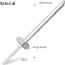 30Pcs Large Flange Extra Long Blind Rivets, Extended Length, Aluminium Large Head Steel Shank Mandrel Long-Shaft Pop Rivets (3/16"x1-49/64")