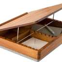 Lap Desk With Storage Compartment And Cushions 15x17 Inch