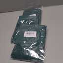 3 x Fall Thanksgiving Rustic Cloth Napkins 16.5x16.5 Inches Handmade Cotton Linen Napkins with Fringe Boho Washable Dinner Napkins in Bulk for Wedding Party Table Decor Set of 4 Emerald Green