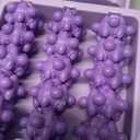 Foot Roller Massager for Plantar Fasciitis Relief, Large Size, Eases Foot Pain & Cold Feet, Enhances Circulation, Portable, Split into Two, Full-Body Washable, Purple