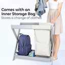 Bassinet Stand,Compatible with UPPAbaby Bassinets Since 2015,Bonus Storage Bag Included,One-Touch Open and Close,Secured with reinforced clamps,comfortable sleeping space for your little one