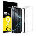Pack Of 5 NEW'C 3 Pack Privacy for iPhone 17 Pro Max, iPhone 16 Pro Max Screen Protector (6.9 inches), AntiSpy Tempered Glass Film, Enhanced 28 Degree Privacy Angle Easy Installation Tool Included