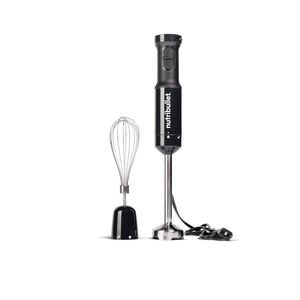 nutribullet NBI50100 Immersion Blender Arm & Whisk Attachment, For Smoothies, Soups & Dips, 350 Watt, Charcoal Black,2" L X 2" W X 16" H