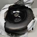 13x5.00-6" Flat Free Lawn Mower Tires, Zero-steering Lawn Mower Front Wheels, Solid Wheels Residential and Commercial Use, Suitable for 3/4-inch and 5/8-inch Bearings, Adjusted Center Hub, 2 pack