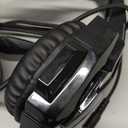 BENGOO G9000 Stereo Gaming Headset for PS4 PC Xbox One PS5 Controller, Noise Cancelling Over Ear Headphones with Mic, LED Light, Bass Surround, Soft Memory Earmuffs for Laptop Mac - Black