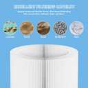 S8M150 System 3 Inner and Outer Cartridge Replacement Compatible with Sta-Rite System 3 S8M150, 170147, 25022-0203s, 25021-0202s, SR450 Swimming Pool Filter Cartridge, 450 Sq. Ft 1