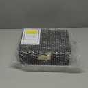 Lockable bamboo storage box with removable tray and partitioned wooden decorative storage box, including jars, brushes, and tubes  odor-resistant container for home organization and storage (black)