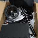 Knee Scooter for Adults for FootInjuries, 300lbs Capacity, All Terrain Foldable Knee Scooter Walker with Bag, 13" Wide Pu Seat, Compact Crutches Alternative (Black)