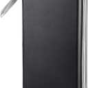 CD Case, DVD Case Holder 96 Capacity Hard Plastic CD DVD Disc Cases Storage Binder Wallet for Car Home Office Travel (Black)