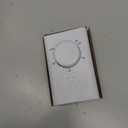 Stelpro Single Pole Line Voltage Thermostat, Mechanical 240 Volts, Compatible with Most Heating Products (Electric Baseboards, Wall Fan Heaters or Commercial Fan-Forced Heaters), (SWT1F) White