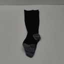 Doctor's Select 1Pair Plus Size Compression Socks Wide Calf - Up to 6XL | 20-30 mmHg Extra Wide Calf Compression Socks Women | Black