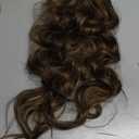 KooKaStyle Invisible Wire Hair Extensions with Transparent Headband Adjustable Size 4 Secure Clips Long Wavy Highlight Synthetic Hairpieces 20 Inch Balayage Chocolate Brown to Caramel Blonde for Women