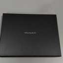 DORIS&JACKY Lambskin Leather Wristlet Clutch Purse for Women Soft Designer Slim Cell Phone Pouch Bag with Detachable Strap (Black)