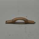 Kigley Wood Train Track Expansion Wooden Train Track Accessories Wooden Bridge for Most Major Toy Railway