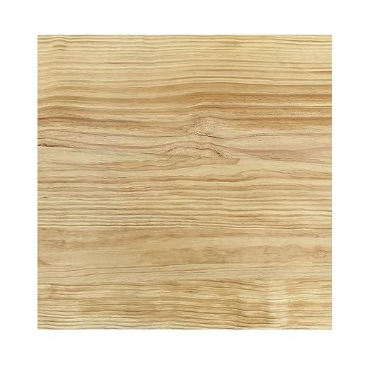 Jahof ahof Square Table Top 32 x 32 inch, Solid Wood Tabletop for Kitchen and Dining Table, One-Piece Desktop for DIY Desk, Wooden Countertop for Home and Office (80 x 80 cm, Natural)