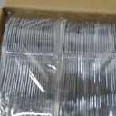 300 Plastic Silverware Set - Silver Cutlery Set - Disposable Flatware Set - 100 Forks - 100 Spoons - 100 Knives - Heavy Duty - Party Bulk