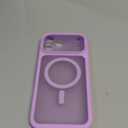 TOCOL for iPhone 17 Pro Max Case, Full Camera Protection, Built-in Magnetic Ring, Compatible with Magsafe Charger, Translucent Matte Phone Case for iPhone 17 ProMax 6.9 inch (Light Purple)