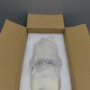 12.5 Inch Modern Resin Wall Sconce - Imitation Marble Pill Shape with Aged Brass, Handmade Organic Textured Light Fixture for Bedroom, Living Room (Black)