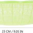 BESPORTBLE 4pcs Plastic Rice Washing Basket and Strainer Set, Multifunctional Colander for Vegetables, Fruits, Pasta, and Dough Preparation