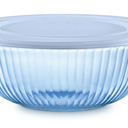 PYREX SS TINT 4.5 QT BOWL W/LID BLUE
