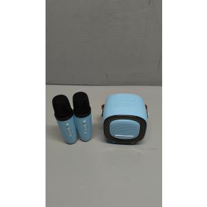 Mini Karaoke Machine Speaker for Kids Adults, Portable Bluetooth with 2 Wireless Microphones, Children's Day Birthday Gift Ideas for Toys for Teens Boys and Girls Aged 4, 5, 6, 7, 8, 9, 10, 11, 12+