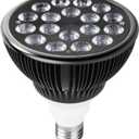 LED Aquarium Blue Light Blub, 18W (36W Equivalent) LED Plant Grow Light Bulb with 450-460nm Blue LEDs for Indoor Plants Veg and Aquarium Plants Growing