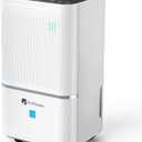 DR.PREPARE 2600 Sq.Ft Energy Star Dehumidifier, Max 38 Pints, Dehumidifier for Basement, Bedroom, bathroom with Drain Hose, Intelligent Humidity Control, Dry Clothes, 3 Modes, Sleep Mode, 24H Timer