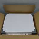 Small Side Table with 3-Tier Storage, S-Shape Bedside End Table for Small Spaces, 21.6'' Nightstand for Living Room, Bedroom, Accent Table, White (15.7"Lx11.8"Wx21.6"H)