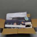 36 Pack Small Outer Space Galaxy Themed Gift Bags with Handles and White Tissue Paper for Boys Girls Kids Birthday Party Favors Treats Goodies, 9x5.5x3.15 Inch (Rocket & Astronaut Assorted Designs)