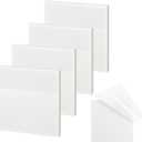 Transparent Sticky Notes - 3x3 inch Clear Sticky Notes Waterproof Self-Adhesive Translucent Sticky Note Pads for Books Annotation, See Through Sticky Note (200 Sheets)