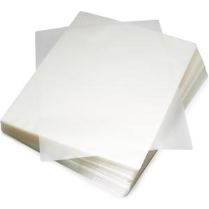 Amazon Basics Clear Thermal Laminating Plastic Paper Laminator Sheets, 9 x 11.5-Inch, 200-Pack, 3mil