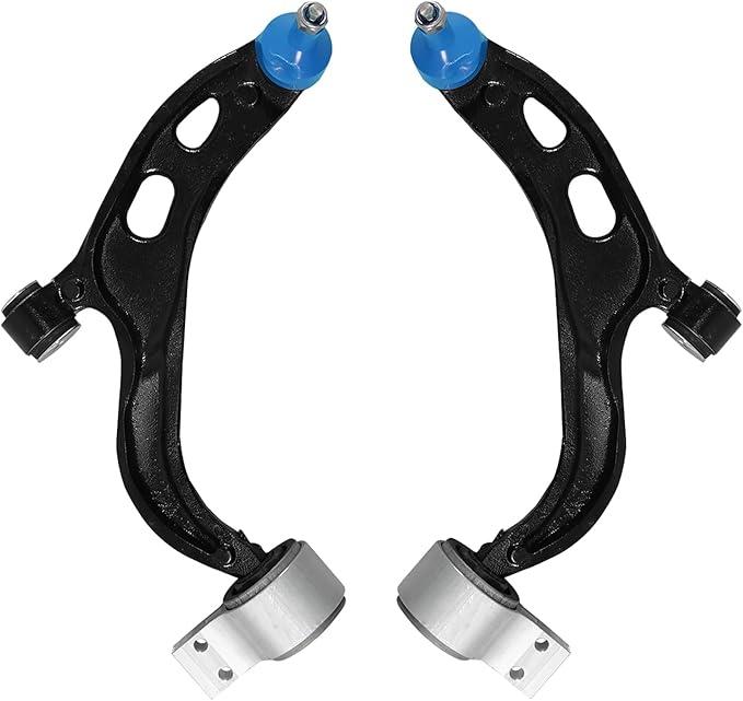 2PCS Front Lower Control Arm Fits for Ford Flex Taurus 2010 2011 2012, for Lincoln MKS MKT All Models (AWD and FWD) 2009 2010 2011 2012 Replacement MS401121 MS401122