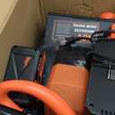 VOLTASK Cordless Snow Shovel with Wheels, 48V | 16-Inch | 4-Ah Brushless Cordless Snow Blower, Battery Snow Blower with Directional Plate & LED Lights (2 * 24V Battery & Dual Quick Charger Included)