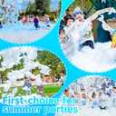 Jet Foam Machine for Party, Party Foam Machine with Telescopic Support, Foam Cannon for Garden, Pool, Indoor, Birthdays, Celebrations, and Backyard Events