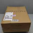 CASAAGUSTO Queen Comforter Set, 7 PCS White Floral Comforter Set with Terracotta Flowers Leaves Pattern, Soft Seersucker Design All Season Queen Bedding Set(90"X90")