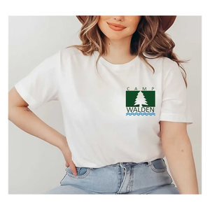 Camp Walden T-Shirt, White, Size: M