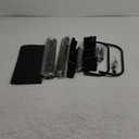 Kitsure Shoe Rack for Closet, Sturdy Shoe Storage for Entryway, Space-Saving Shoe Rack Small and Shoe Shelf, 27.6" Wide, Black