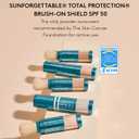 Colorescience Brush-On Sunscreen Mineral Powder for Sensitive Skin, Medium , 1 Count