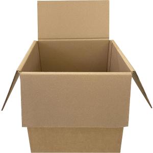 Shipping Boxes, 8 x 8 x 8 inch, 15 Pack | Heavy Duty, 275lb Capacity, Brown Corrugated, For Moving & Packaging