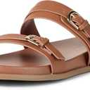 The Drop Women's Avona Two Strap Slide Sandals 12
