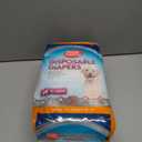 Simple Solution Disposable Female Dog Diapers, Absorbent Leak Proof Protection for Incontinence, Puppy Training, Heat Cycle, Travel, and Housebreaking, Large/XL Dogs, 1827 Inch Waist, 12 Count