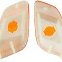 Parts N Go Side Marker Light Set Replacement For 1997-2006 Wrangler Front Driver & Passenger Side Left Right - CH2551120, CH2550120, 5155628AC, 55155629AC