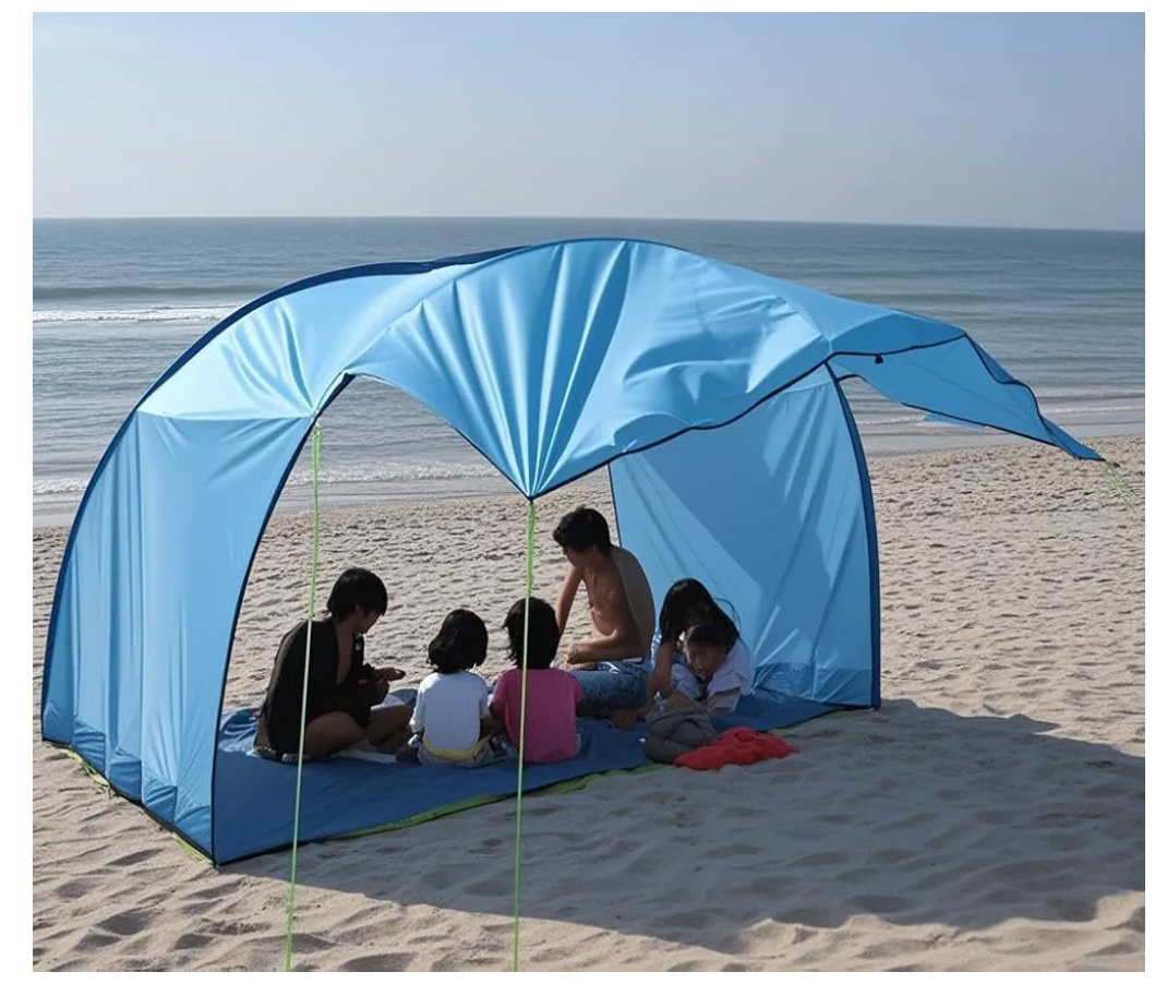Beach Tent The Original Wind Powered Beach Shade