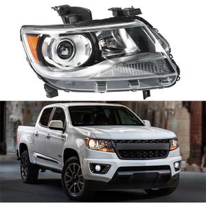 WFLNHB Headlight Assembly Replacement for Colorado LT/Z71/ZR2 2015-2021 Halogen Headlights Set Passenger Side GM2503408