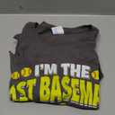 1st Baseman Your Coach Warned You About - Softball Player T-Shirt M