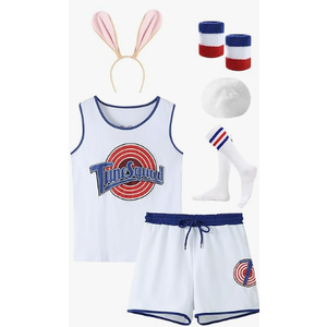 Halloween Costume for Women Basketball Jersey Outfit and Accessories XXL