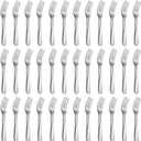36-Piece Salad Forks Set, Funnydin 5.9" Stainless Steel Forks Silverware, Durable Dessert Forks Set, Cost-effective Small Forks for Home, Kitchen, Restaurant - Mirror Polished, Dishwasher Safe